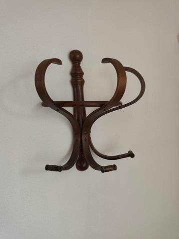 Thonet - Kapstok - Hout - wandgarderobe , Kapstok, Antiek en Kunst