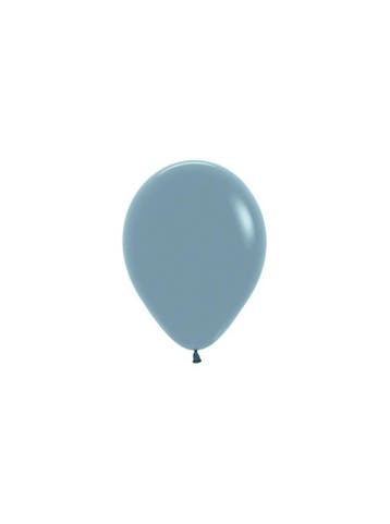 Ballonnen Pastel Dusk Blue 12cm 50st, Hobby en Vrije tijd, Verzenden, Nieuw
