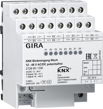 Système de bus dentrée binaire Gira KNX sur rail DIN -, Verzenden, Nieuw