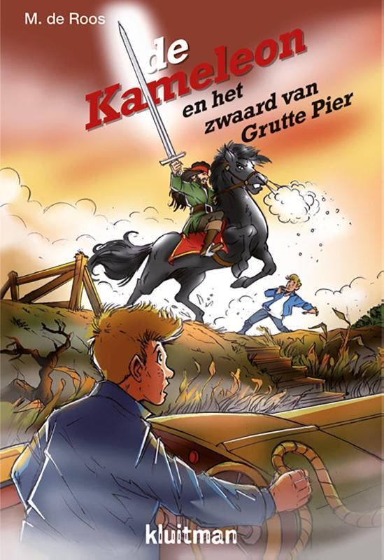 De Kameleon en het zwaard van Grutte Pier / Kameleon, Boeken, Kinderboeken | Jeugd | 10 tot 12 jaar, Zo goed als nieuw, Verzenden
