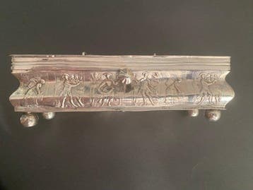 Doos - .833 zilver - Silver Box 833, Antiek en Kunst