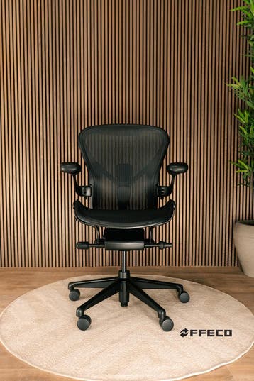 Herman Miller Aeron Remastered Onyx (Zwart), Verzenden, Bureaustoel