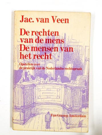 Rechten van de mens - Veen, Boeken, Studieboeken en Cursussen, Verzenden, Nieuw