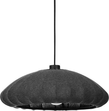 EGLO Barlaston Hanglamp - E27 - Ø 45 cm - Zwart|Grijs -, Verzenden
