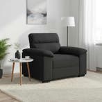vidaXL Fauteuil 100x81x84 cm stof zwart, Huis en Inrichting, Zetels | Zetels, Verzenden, Nieuw