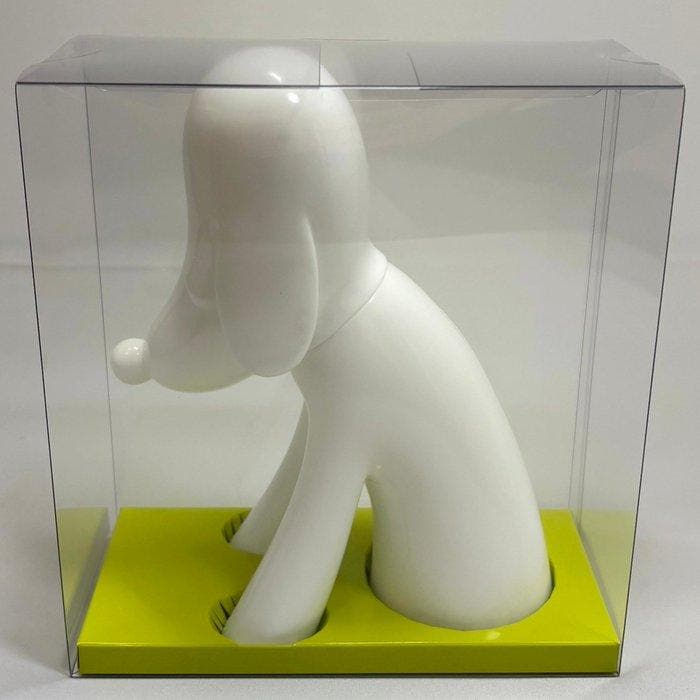 Yoshitomo Nara (1959) - Aomori Dog Piggy Bank Blue, Antiek en Kunst, Kunst | Designobjecten