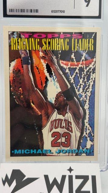 1993-94 Topps Michael Jordan #384 - Reigning Scoring Leader, Verzamelen, Nieuw