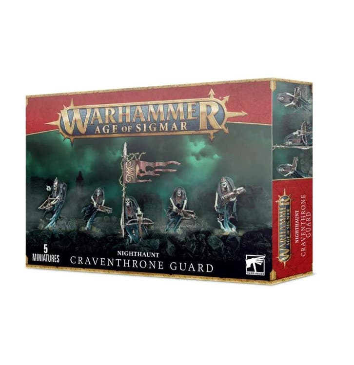 Nighthaunt Craventhrone Guard (Warhammer nieuw), Hobby & Loisirs créatifs, Wargaming, Enlèvement ou Envoi