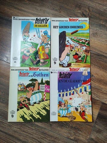 Astérix 1 t/m 40 - opeenvolgende reeks SC - 44 Album -, Nieuw
