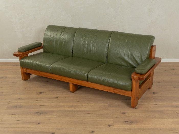 Almar, Salotti Italia - Sofa - Vurenhout - bank uit de jaren, Antiquités & Art, Antiquités | Meubles | Chaises & Canapés