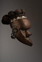 Masker Salampasu - DR Congo (Zonder minimumprijs), Antiek en Kunst