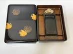 Suzuribako/Writing box - Doos - Verfijnde antieke Suzuribako