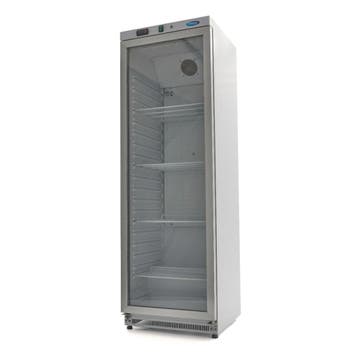 Réfrigérateur - 400 L - blanc - avec porte en verre, Verzenden, Nieuw in verpakking