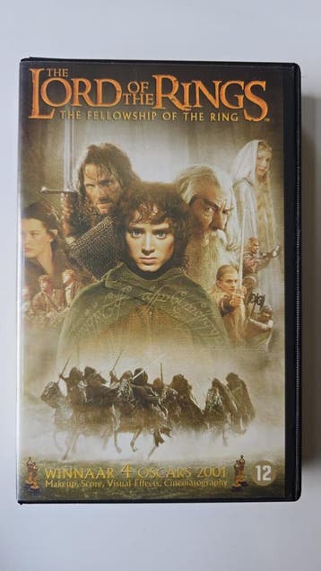 THE LORD OF THE RINGS: THE FELLOWSHIP OF THE RING (VHS), Cd's en Dvd's, Gebruikt
