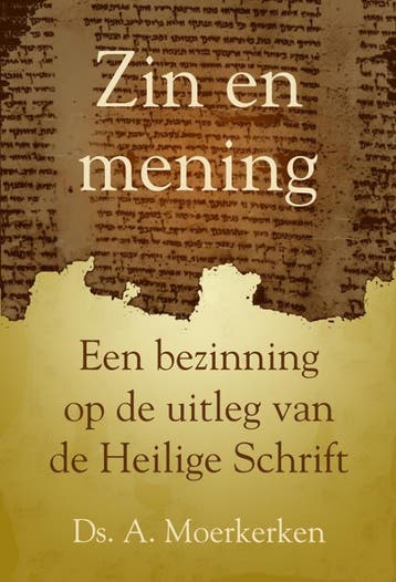 ZIN EN MENING 9789033123436 A. Moerkerken, Verzenden, Zo goed als nieuw, A. Moerkerken