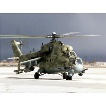 1:48 Schaal Mil Mi-24P Hind Gevechtshelikopter - Bouwkit, Hobby en Vrije tijd, Verzenden, Nieuw