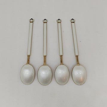 Koffielepel (4) - .925 zilver