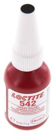 Loctite 542 Marron 10 ml Scellant pour filetages, Verzenden