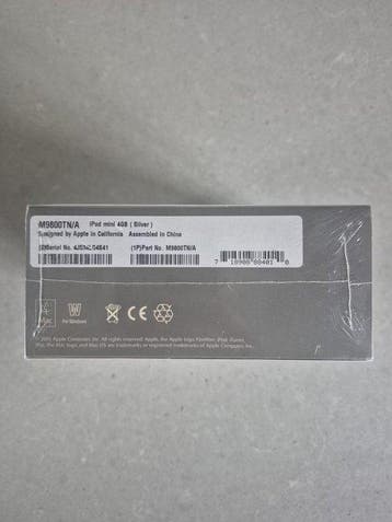 Apple - iPod Mini 4Gb Silver - sealed - iPod, Nieuw