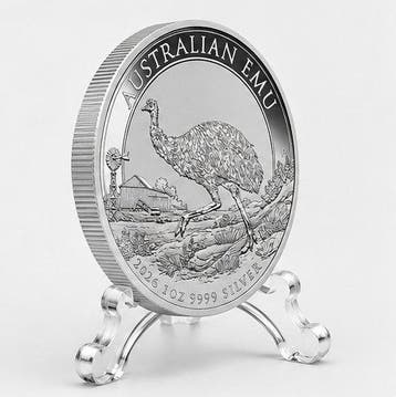 Australië. 1 Dollar (#010) 2026 – Australian Emu – 1 oz