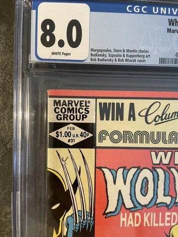 What If? 31 - CGC 8.0 WOLVERINE KILLS HULK Newsstand Edition, Nieuw