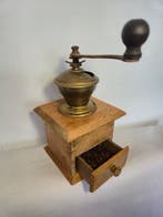 Koffiemolen - Hout, Messing, Metaal, Antiek en Kunst