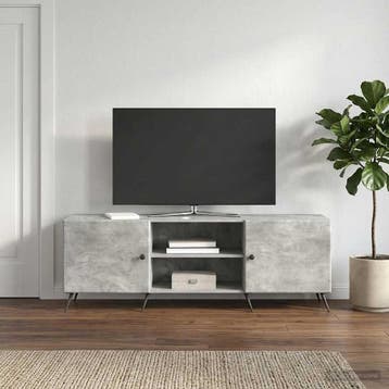 vidaXL TV Kast 150 x 31 x 50 cm Betongrijs Bewerkt hout, Huis en Inrichting, Verzenden, Nieuw