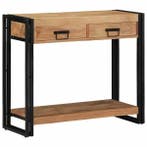 Wandtafel Acacia 90cm | Retour Deal | 30% Korting, 50 tot 100 cm, Verzenden, Rustiek, Nieuw