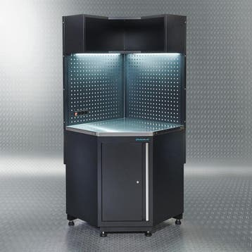 Datona Werkplaatsinrichting PREMIUM hoekwerkbank met RVS, Ophalen of Verzenden, Nieuw