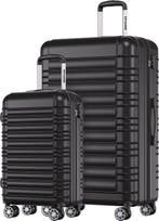 2dekans | TRVLMORE Kofferset - 2 Delig - 38L Handbagage +, Ophalen of Verzenden