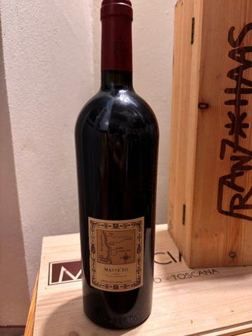 2002 Masseto - Toscane IGT - 1 Fles (0,75 liter), Verzamelen, Wijnen, Nieuw
