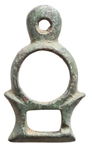 Oude Keltische stam - Brons - Mooie hangende amulet -