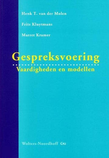 Gespreksvoering 9789001596323 H.T. van der Molen, Verzenden, Gelezen, H.T. van der Molen