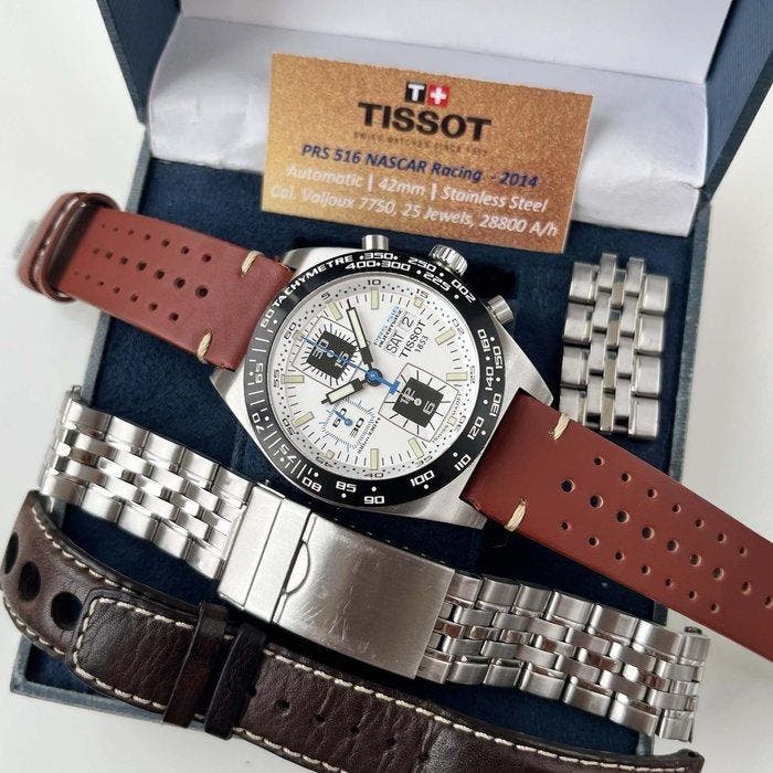 Tissot - PRS 516 - Nascar Racing Limited Edition - Valjoux, Bijoux, Sacs & Beauté, Montres | Hommes