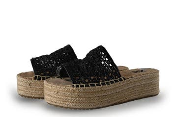 Xti Espadrilles in maat 40 Zwart, Kleding | Dames, Schoenen, Espadrilles, Zwart, Zo goed als nieuw, Xti
