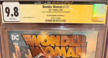 Wonder Woman #750 - J. Scott Campbell Exclusive Edition A –