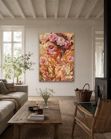 Hestela Charbonnier(Esty) - Rebirth XL, Antiquités & Art