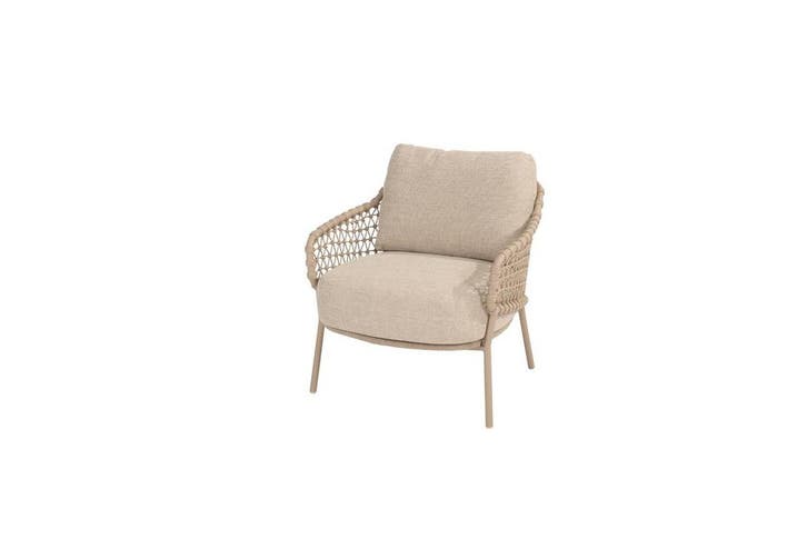 4 Seasons Outdoor Sardinia low dining tuinstoel latte |, Jardin & Terrasse, Ensembles de jardin