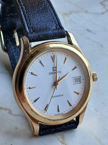 Zenith Automatic 21 Jewels-Acciaio e Oro(placcato)-vintage