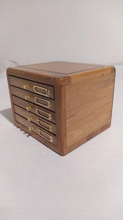 Ensemble de bureau - Bois - Chêne, Collections, Stylos