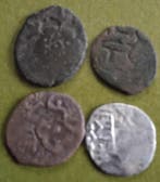 . Gouden Horde Jani Beg. 1343 - 1357 (Lot of 4 coins)