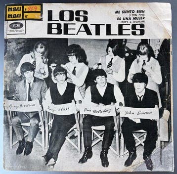 Beatles - Me Siento Bien / Es Una Mujer (Argentina) - RARE, Cd's en Dvd's, Nieuw in verpakking