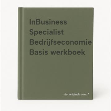InBusiness Specialist Bedrijfseconomie Basis werkboek, Verzenden, Zo goed als nieuw