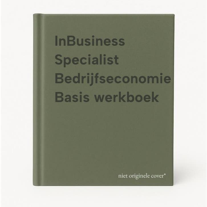 InBusiness Specialist Bedrijfseconomie Basis werkboek, Livres, Livres Autre, Envoi