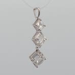 Zonder minimumprijs - Hanger - 14 karaat Witgoud - 2.27ct.