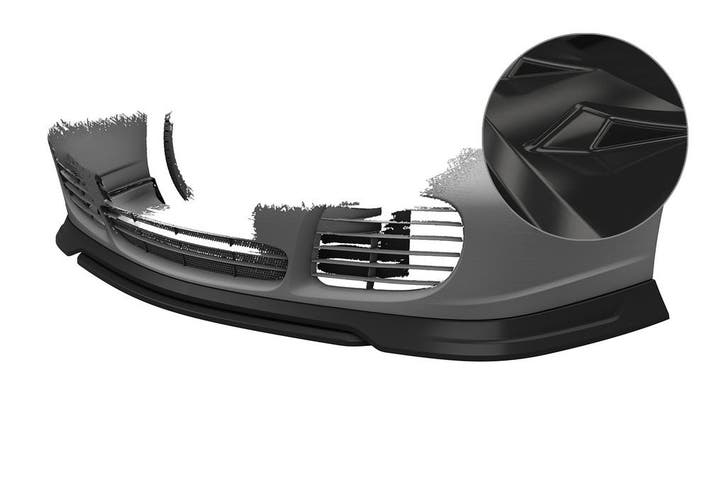Cupspoilerlip met ABE voor Porsche 911/996 CSL852-G, Autos : Pièces & Accessoires, Carrosserie & Tôlerie, Envoi