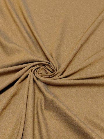 Elegante Tessuto Cangiante Moka Bronze Castello del Barro -