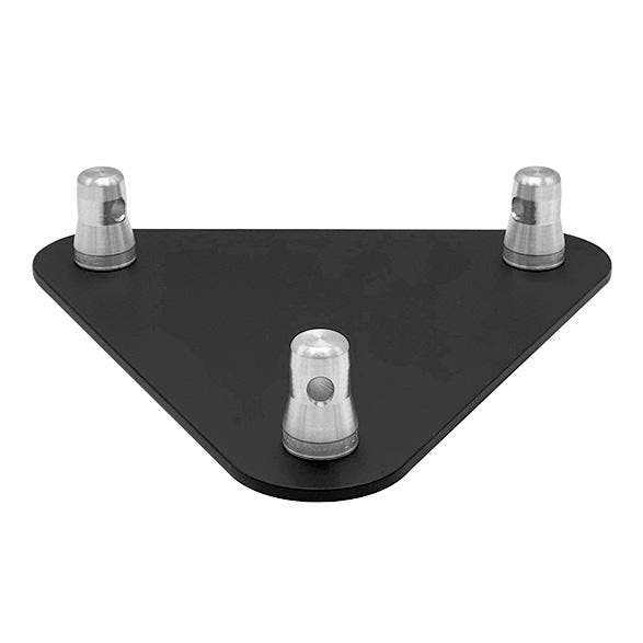 Baseplate voor Prolyte truss driehoek BASE-30D zwart, Musique & Instruments, Lumières & Lasers, Envoi
