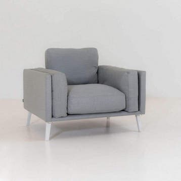 Flow. Doozy loungestoel lead chiné |   Sunbrella | SALE, Tuin en Terras, Nieuw
