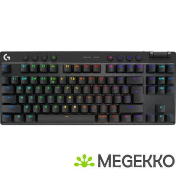 Logitech G Pro X TKL Zwart Draadloos Gaming Toetsenbord GL, Verzenden, Nieuw